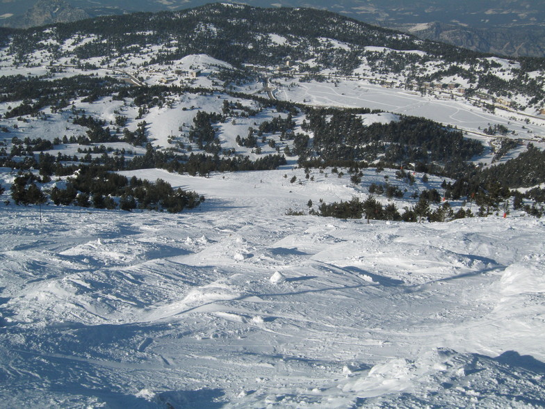 Piste "Le mur", Gréolières Les Neiges