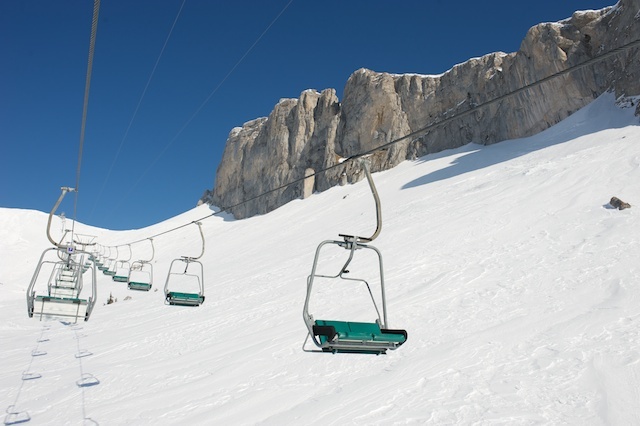 Top chair in Leysin