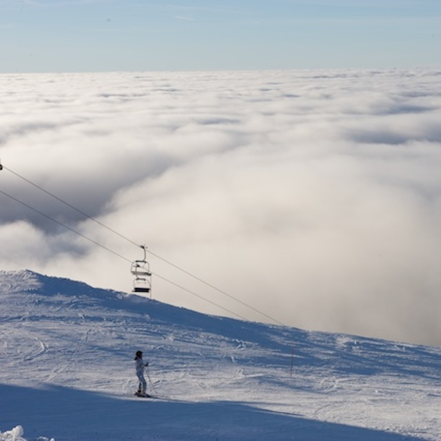 Sea of clouds, La Dôle