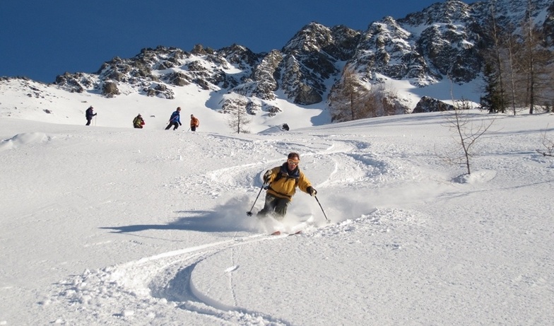 Worth the walk!, La Plagne