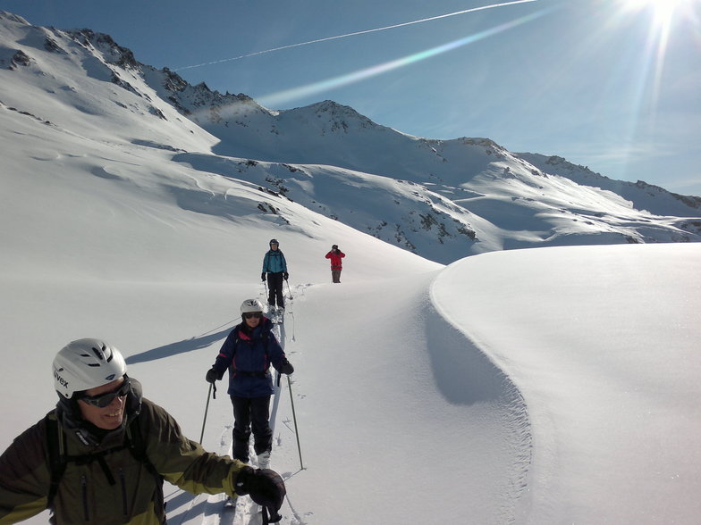 Getting away from it all, La Plagne