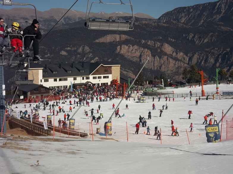 Port Del Comte snow