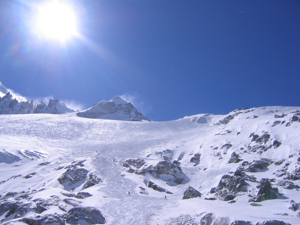 Argentiere Glacier March 2006, Chamonix