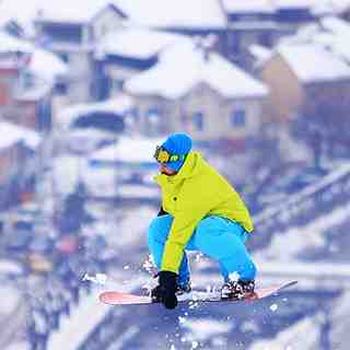 Meriton Bobaj jumps for Prizren