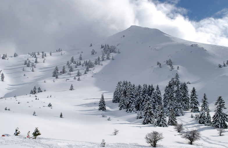 Profitis Hlias peak 2000m, Kalavryta Ski Resort