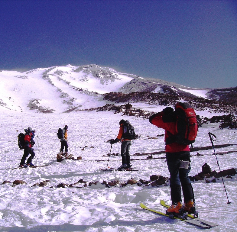 Ski-climbing to Mt Damavand Summit by pirvaly@gmail.com, Mount Damavand