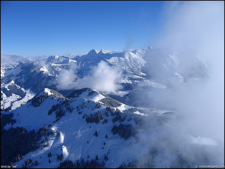 Moléson s/Gruyères snow