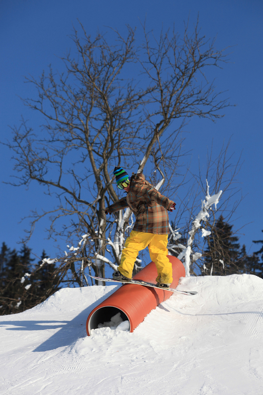 Tomas Tuzar in Rejdice snowpark. Foto by Premek Vida, Kořenov - Rejdice