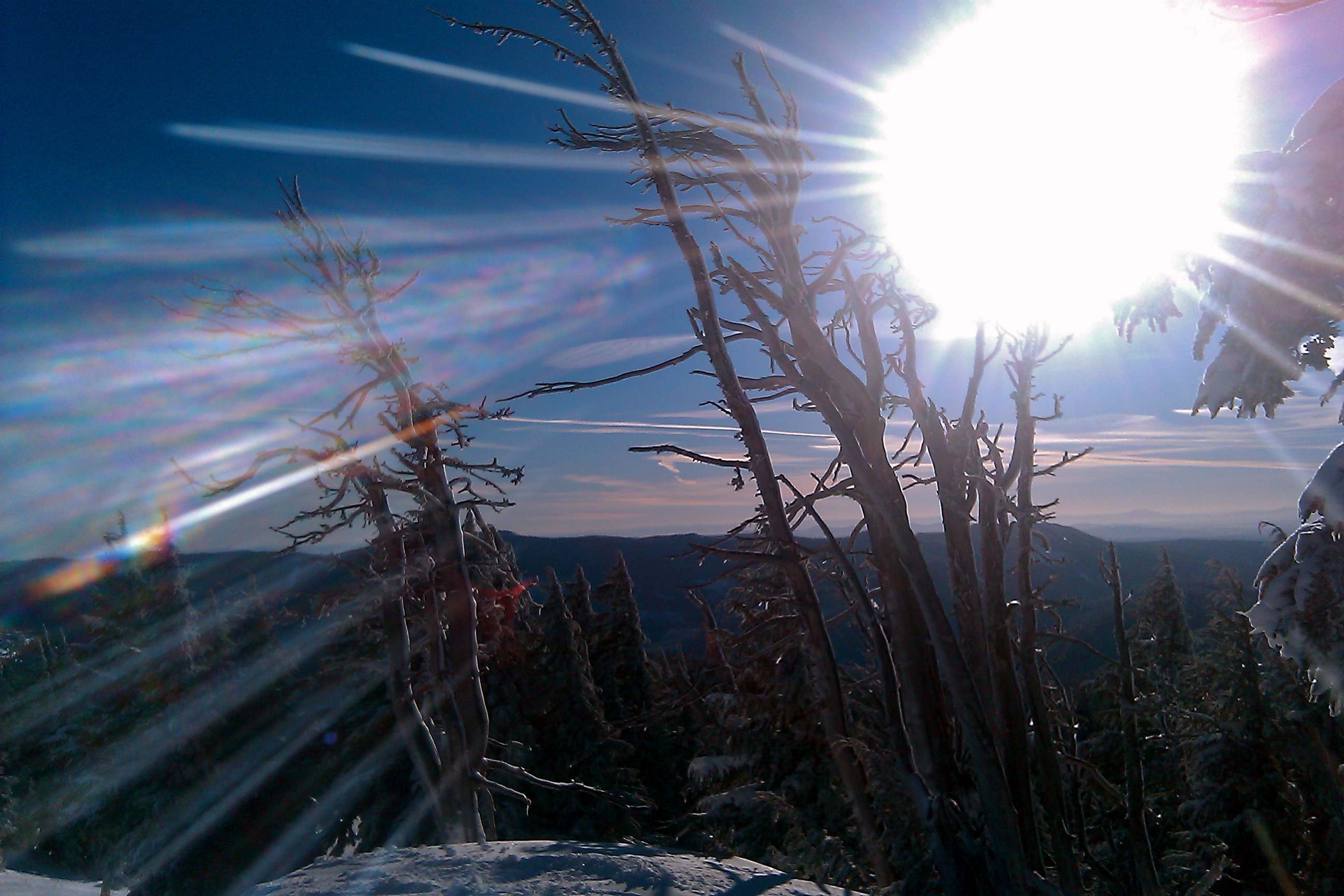 cosmic photons, Mt Hood Meadows