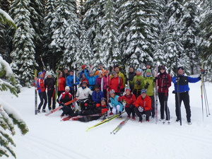 Happy Campers, Sovereign Lake Nordic Centre photo