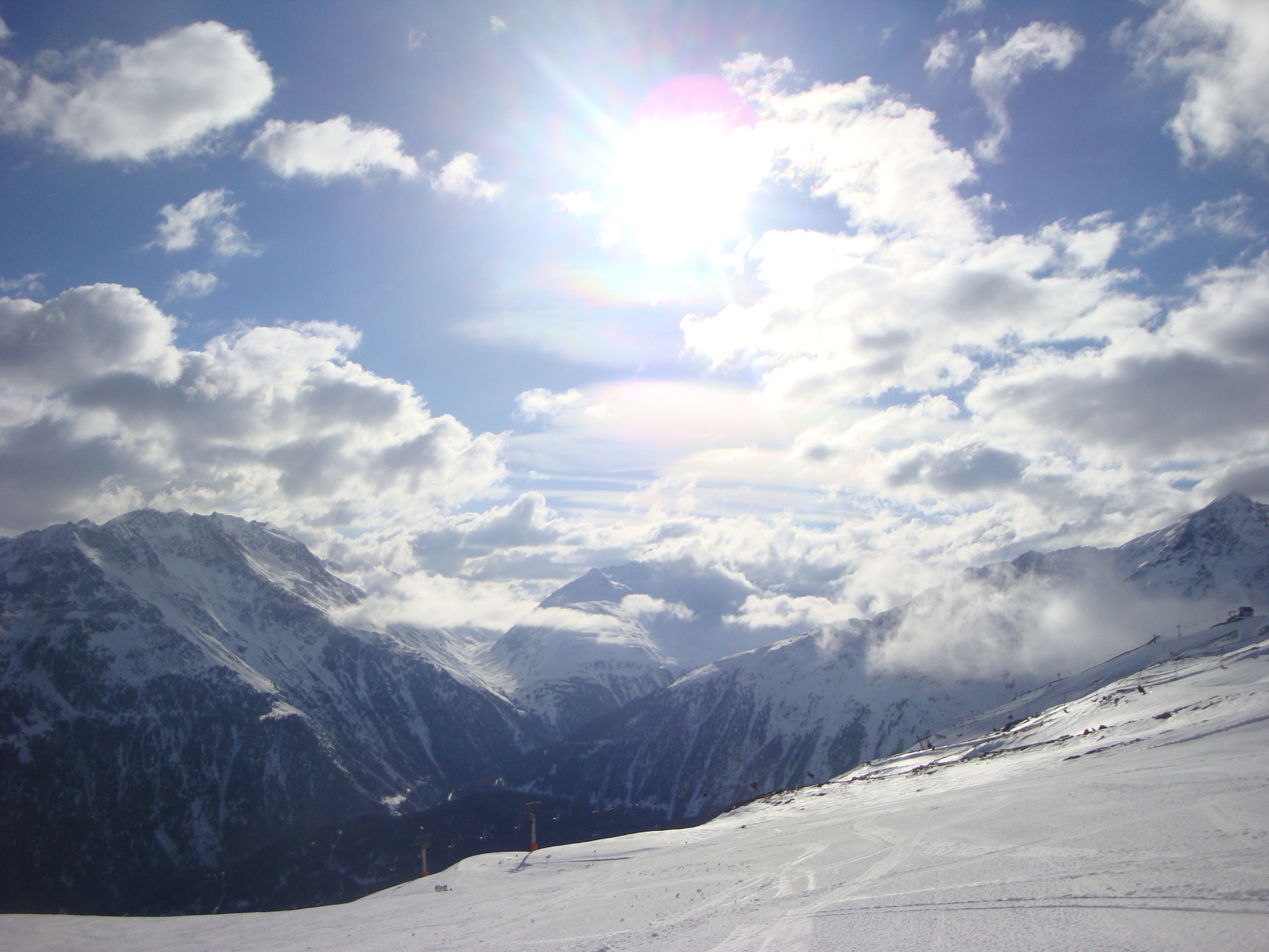 Looking towards Hochgurgl, Sölden