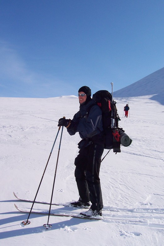 Gear and rifle, Spitsbergen 80 degrees north