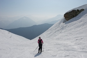 Spring snow, Les Marécottes - Salvan photo