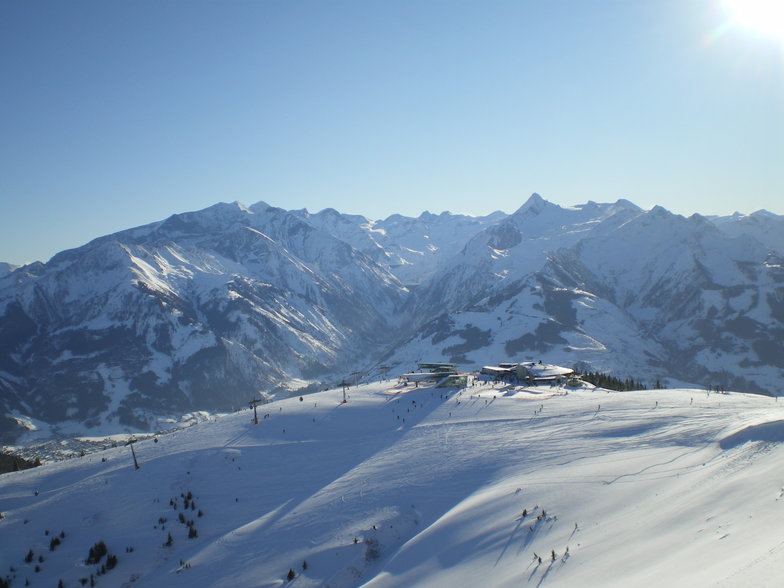 From the top of the Schmittenhöhe, Zell am See