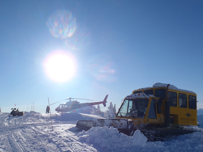 Sled Heli Cat, Revelstoke Mountain Resort