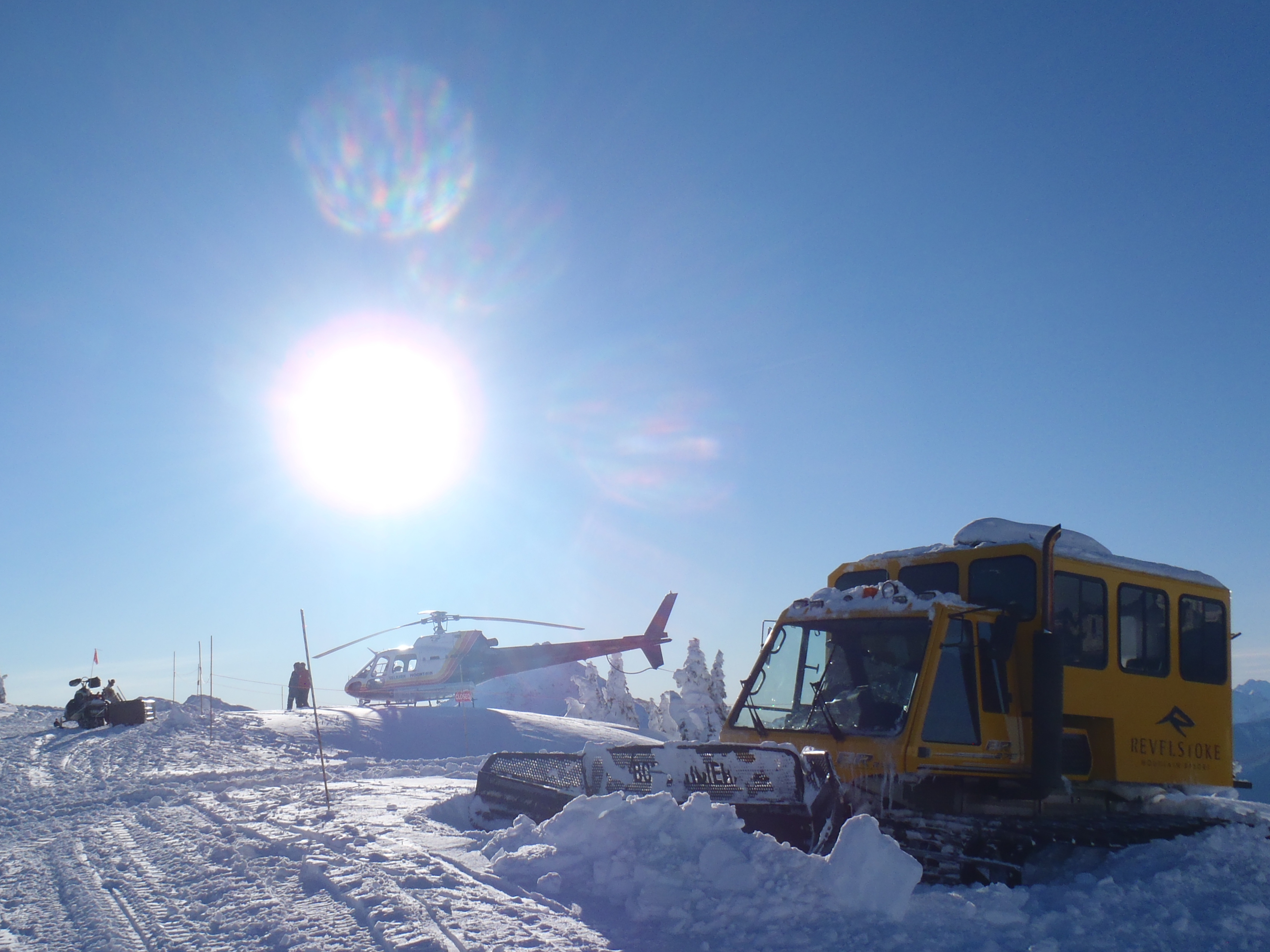 Sled Heli Cat, Revelstoke Mountain Resort