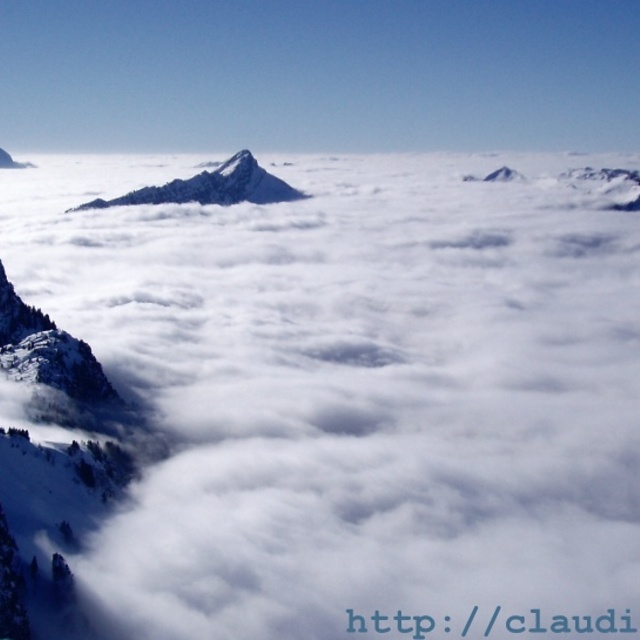 sea of clouds, Annecy-LeSemnoz