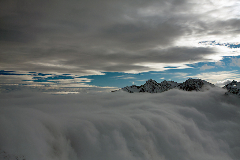 Bad weather pours in., Obergurgl