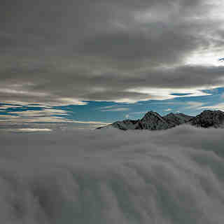 Bad weather pours in., Obergurgl