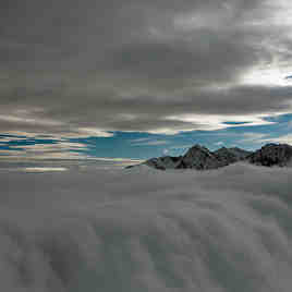 Bad weather pours in., Obergurgl