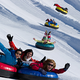 Tubing at Heavenly Mountain Resort, USA - California