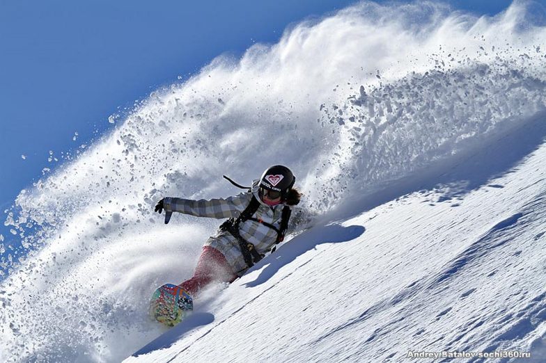 prorider Anna Orlova, Rosa Khutor