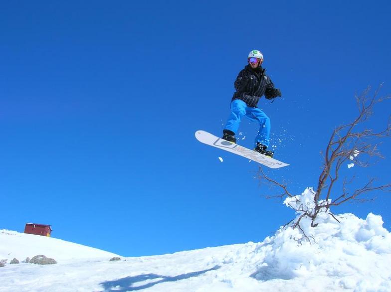 Jumping over the tree, Mount Hermon