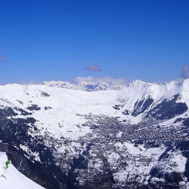 View to Verbier, Bruson