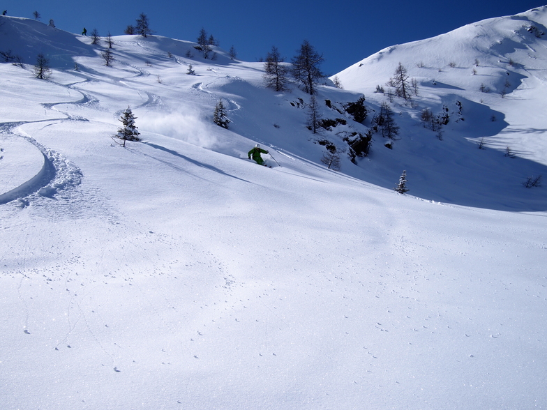 Off-Piste - Grand Tsai T-bar area, Bruson