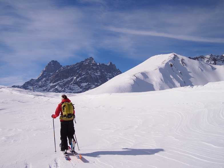 Approaching the Tete de Ferret, La Fouly - Val Ferret