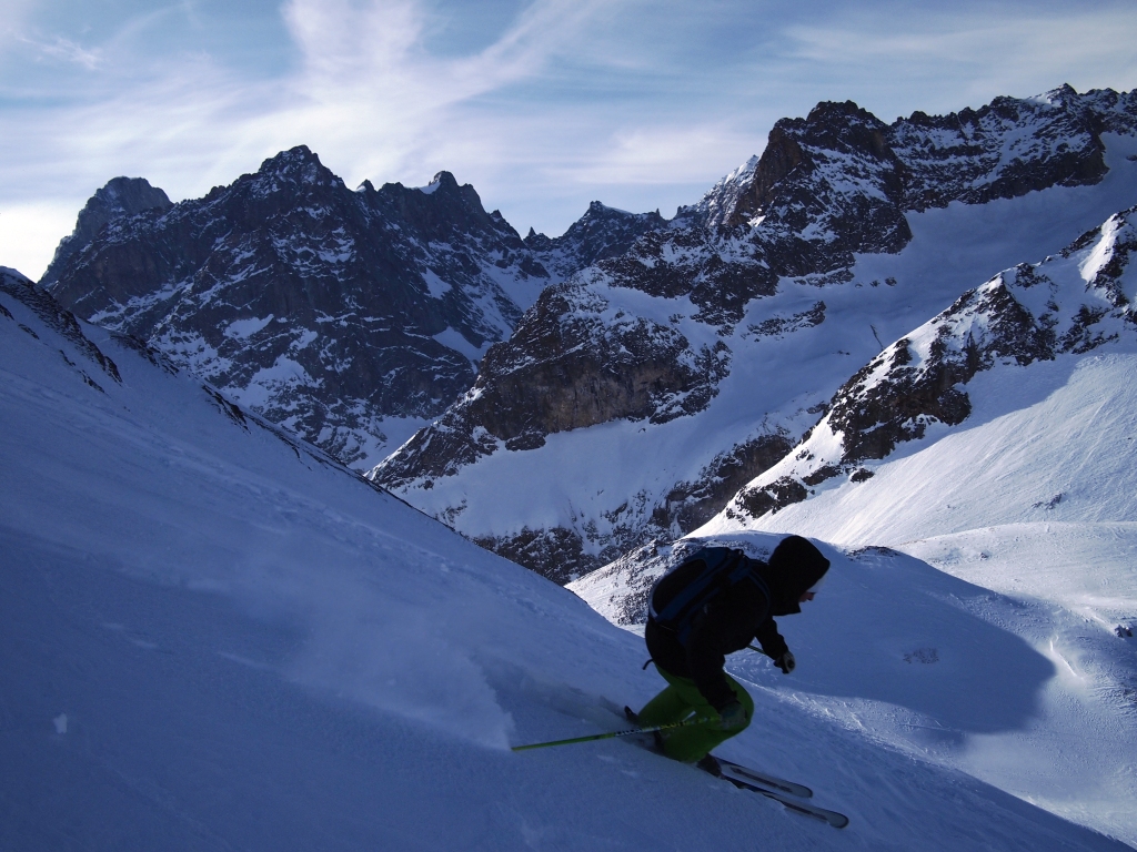 North Face of the Tete de Ferret, La Fouly - Val Ferret