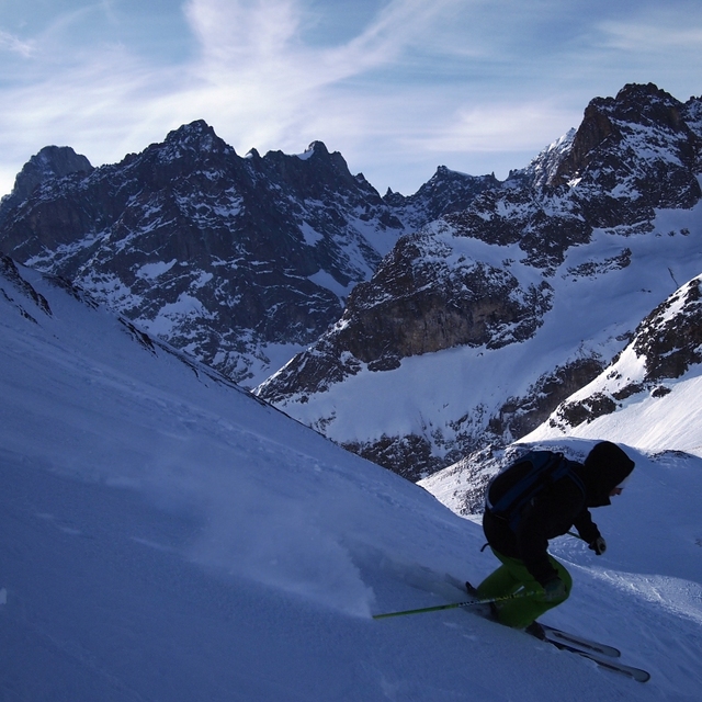 North Face of the Tete de Ferret, La Fouly - Val Ferret