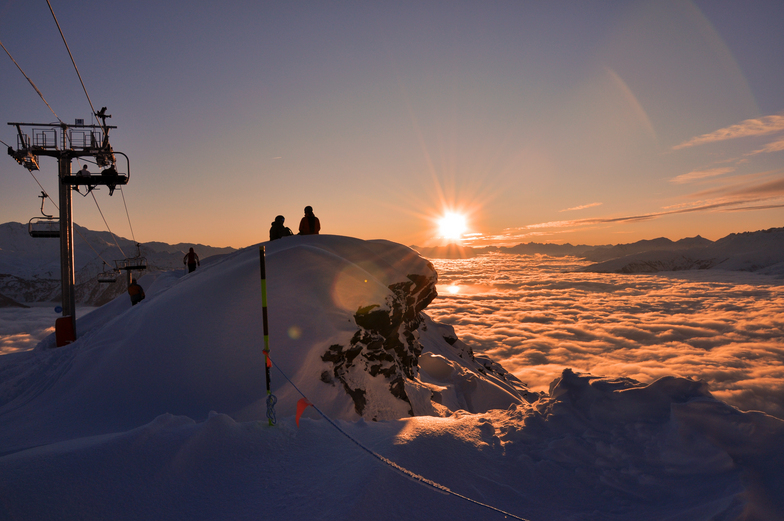 La Rosière snow