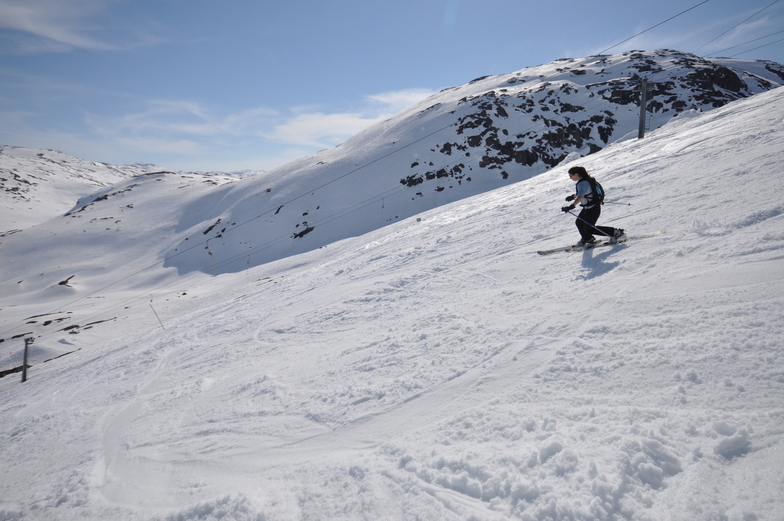 Riksgränsen snow