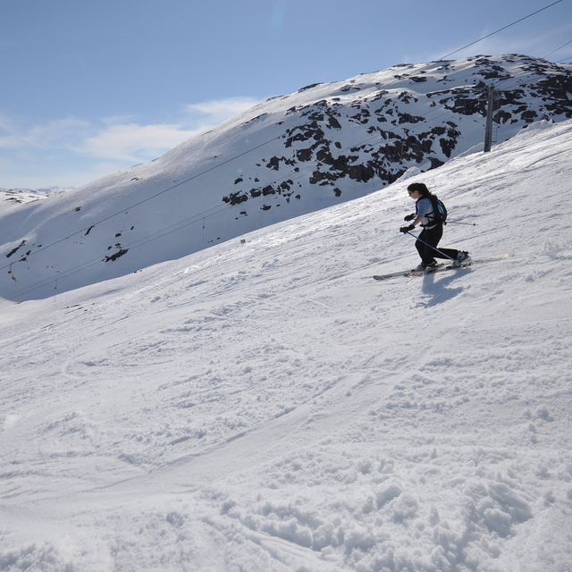 Summer Telemarking at Rik, Riksgränsen