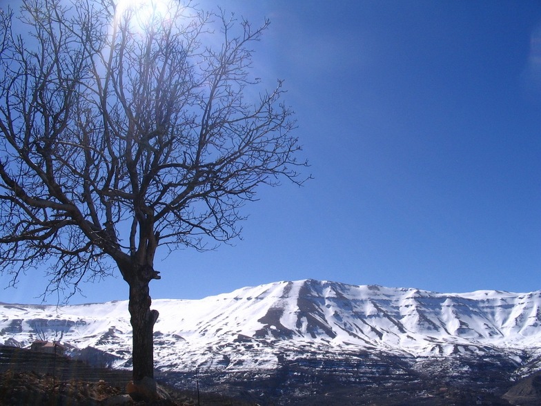 Lebanon Mountains, Mzaar Ski Resort