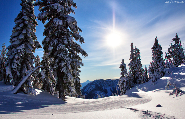 Green Chair view, Sasquatch Mountain Resort