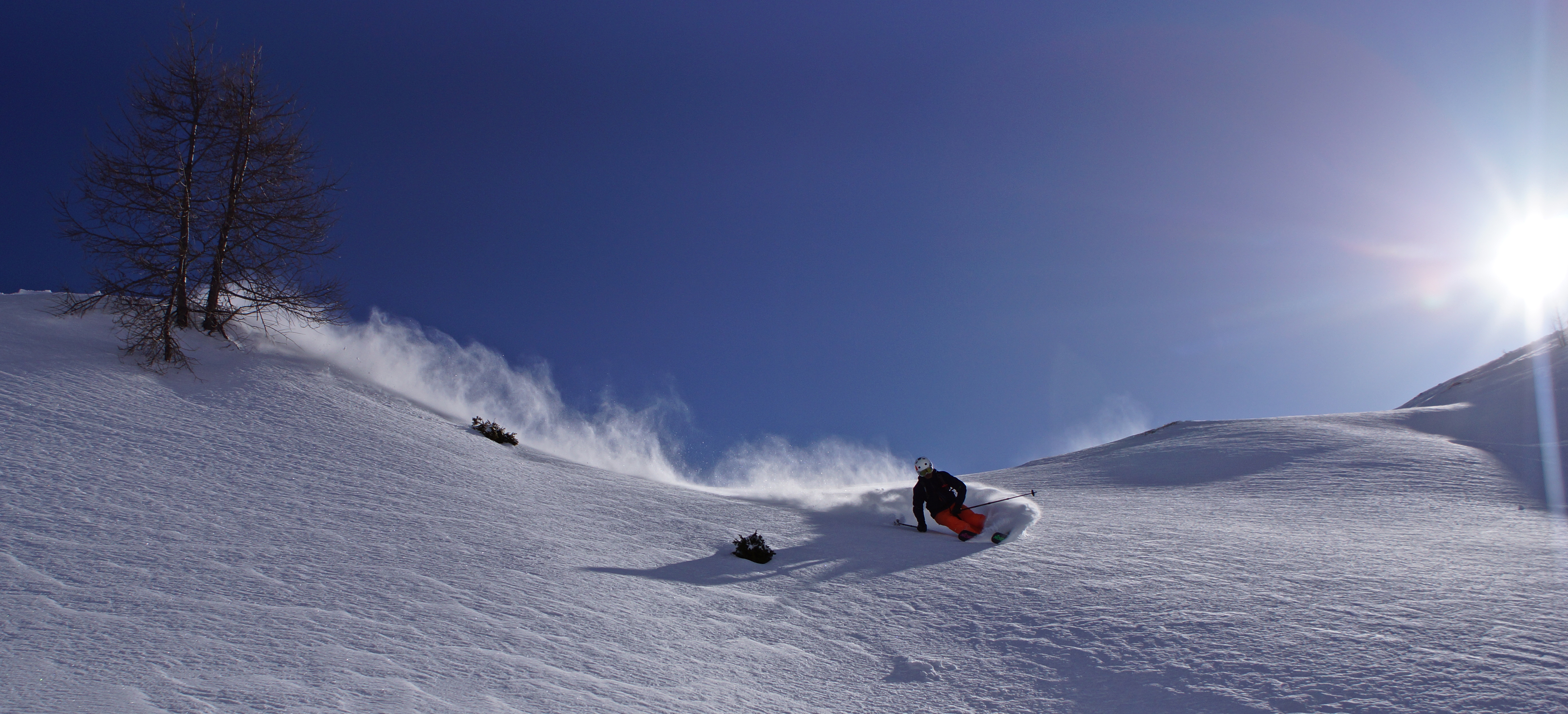 enjoying powder, Bad Gastein