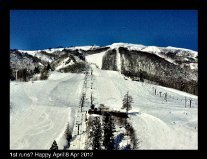 April Powder in Hakuba, Happo One