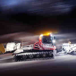 Sainte Foy Ski Bully at night