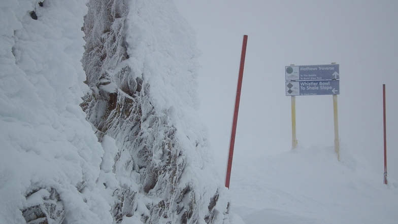 On the top, Whistler Blackcomb