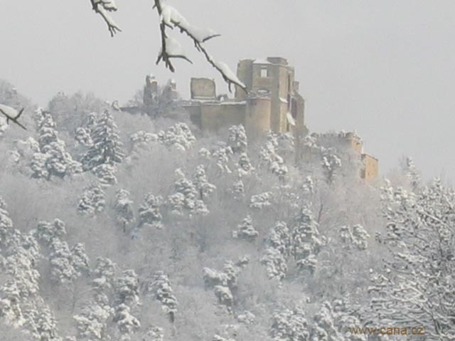 Snowy castle