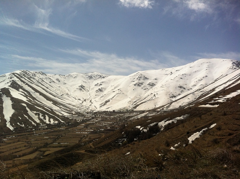 Spring snow line, Bozdag