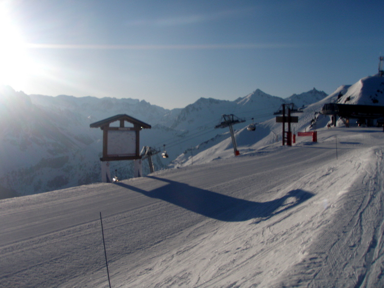 Early morning sun Meribel, Méribel