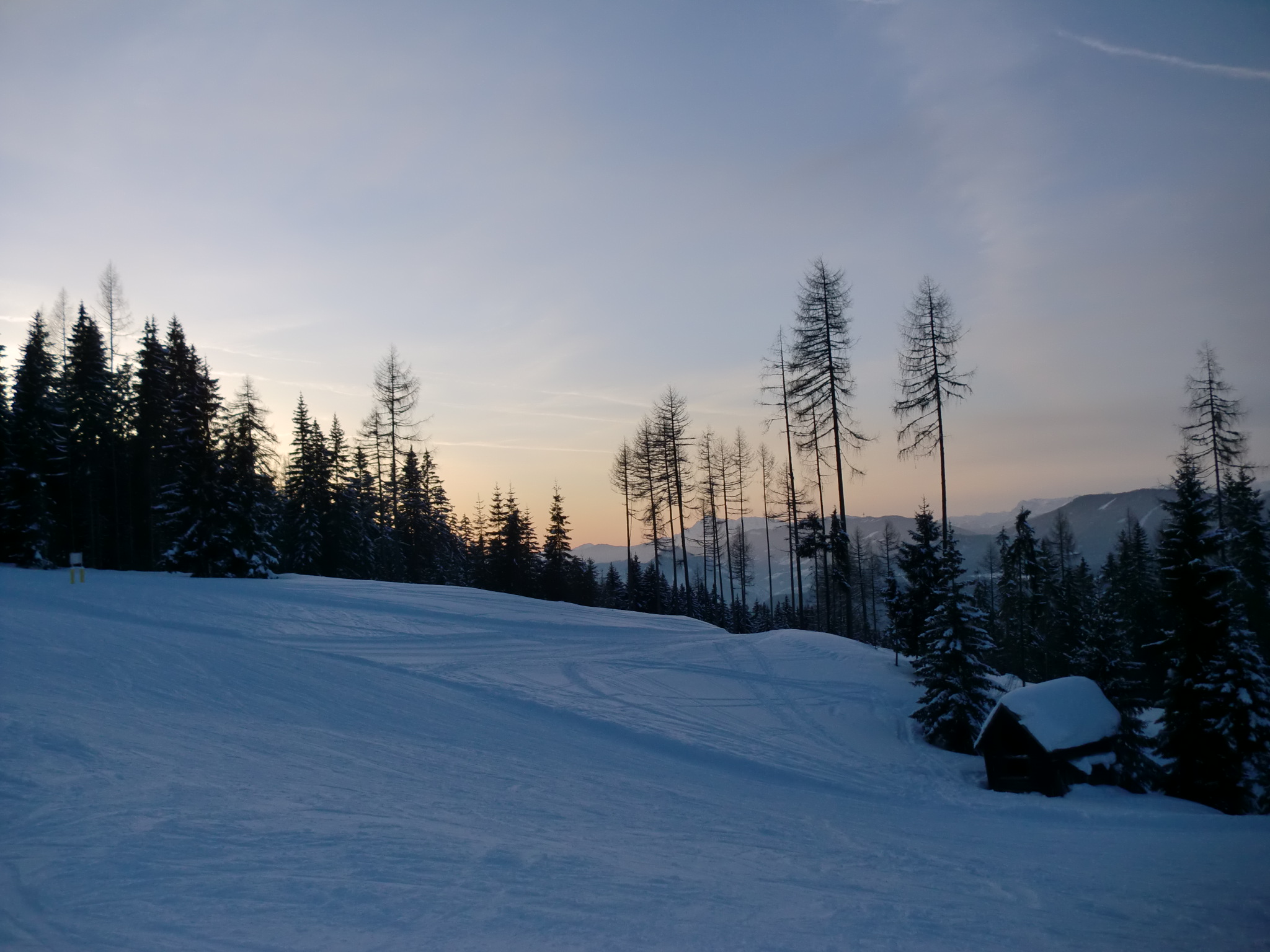 Sunset in Schladming