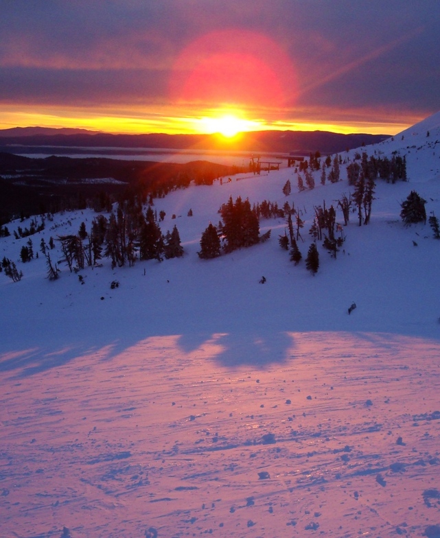 Mt Bachelor snow