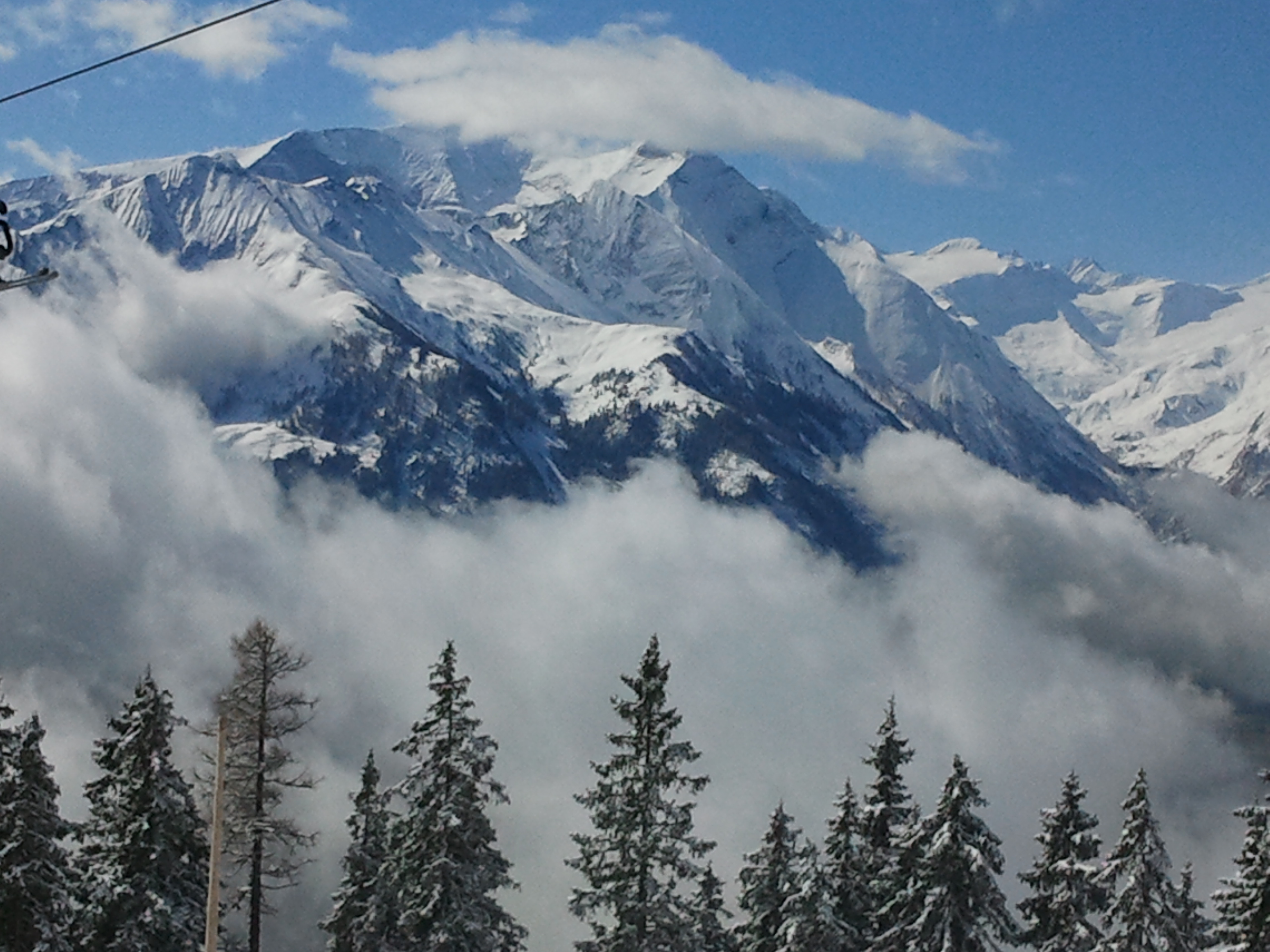 Up above the clouds, Zell am See