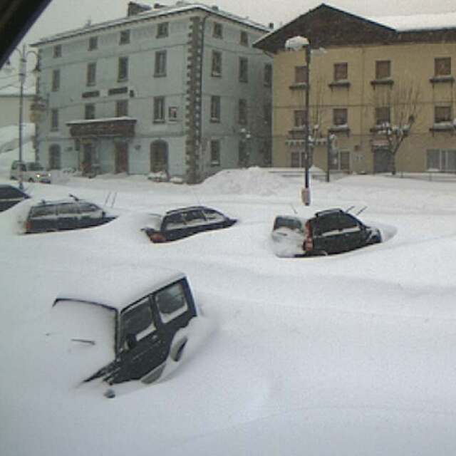 Snow in Frassinoro Piandelagotti