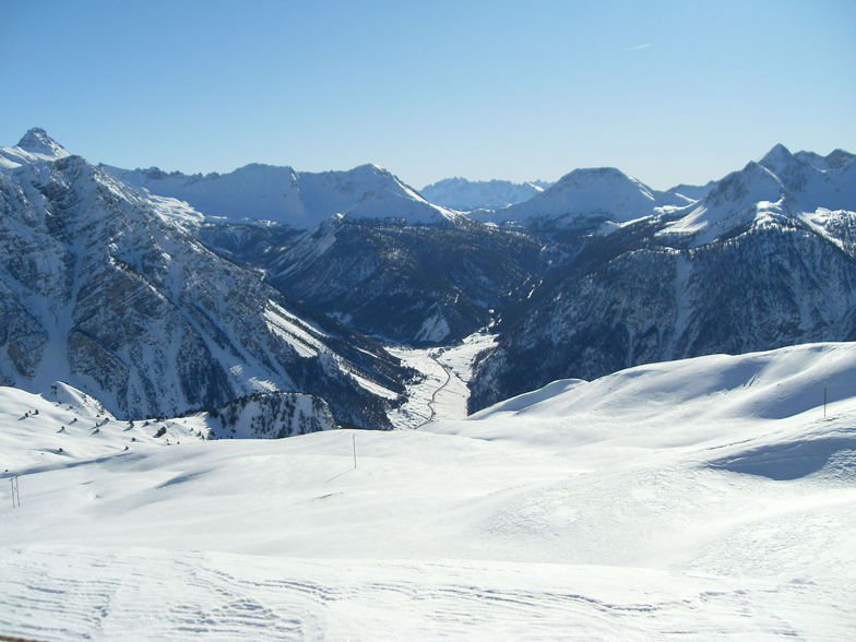 les gondrans, cracking view, Montgenèvre (Vialattea)