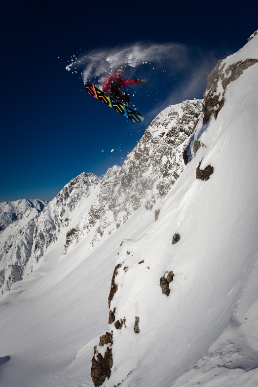 Big Air at Temple Basin